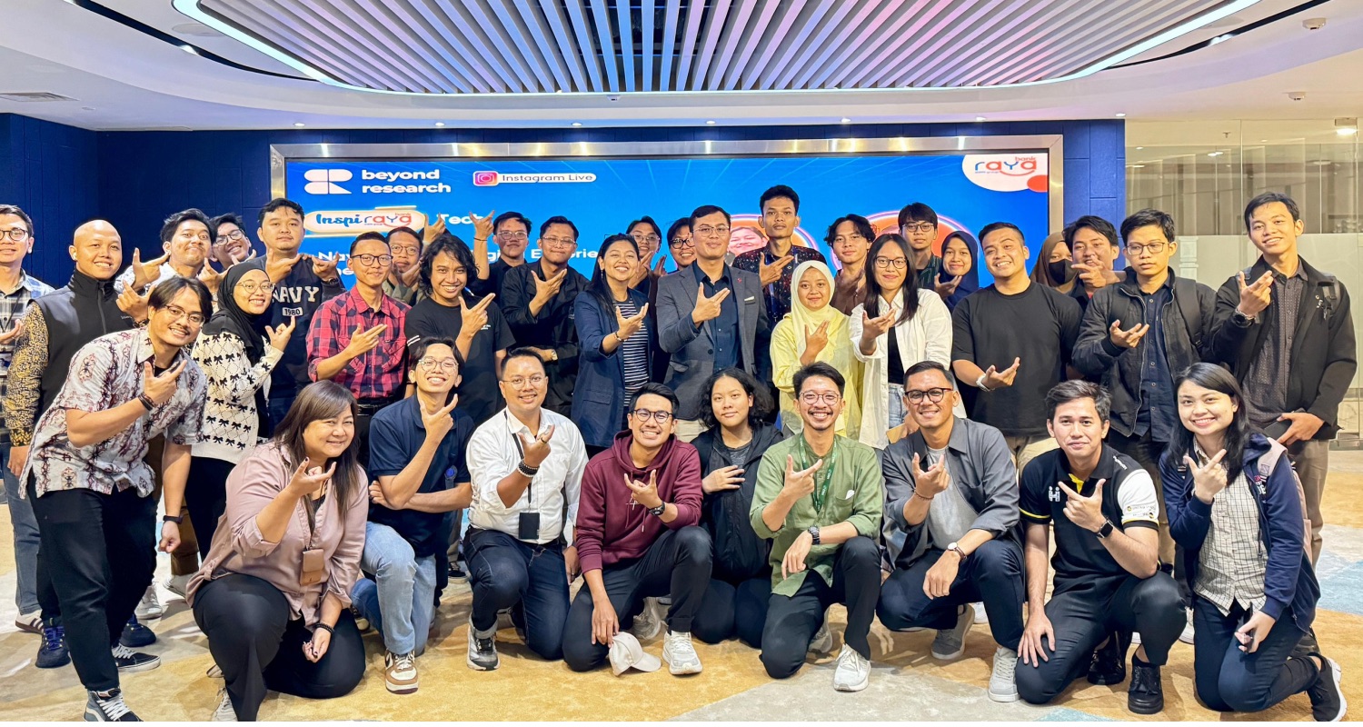 Beyond Research × Bank Raya InspiRaya event group photo